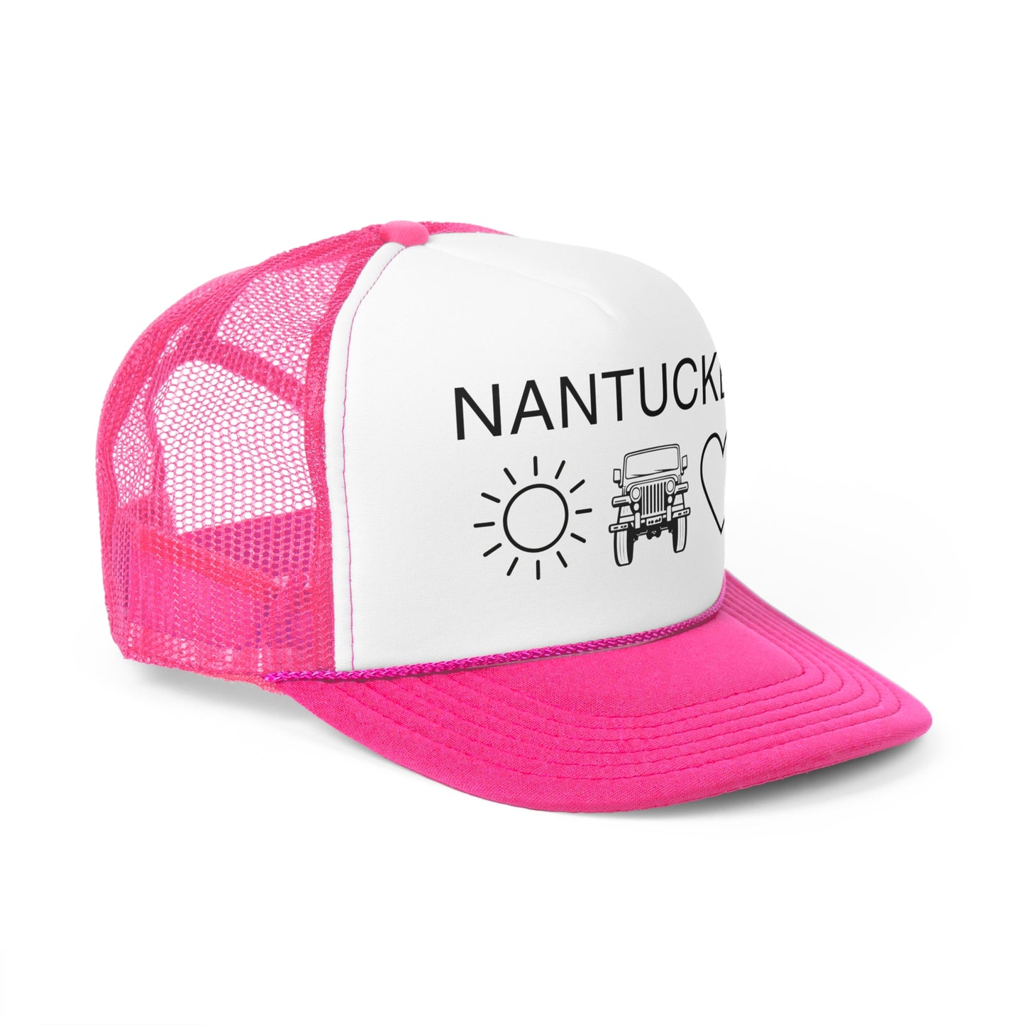 Nantucket Sunset Trucker Cap - Summer Vibes, Adventure Ready Hat