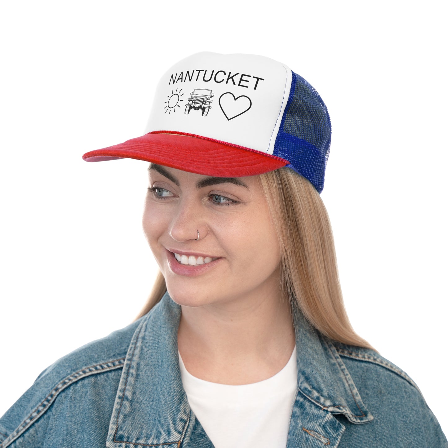 Nantucket Sunset Trucker Cap - Summer Vibes, Adventure Ready Hat