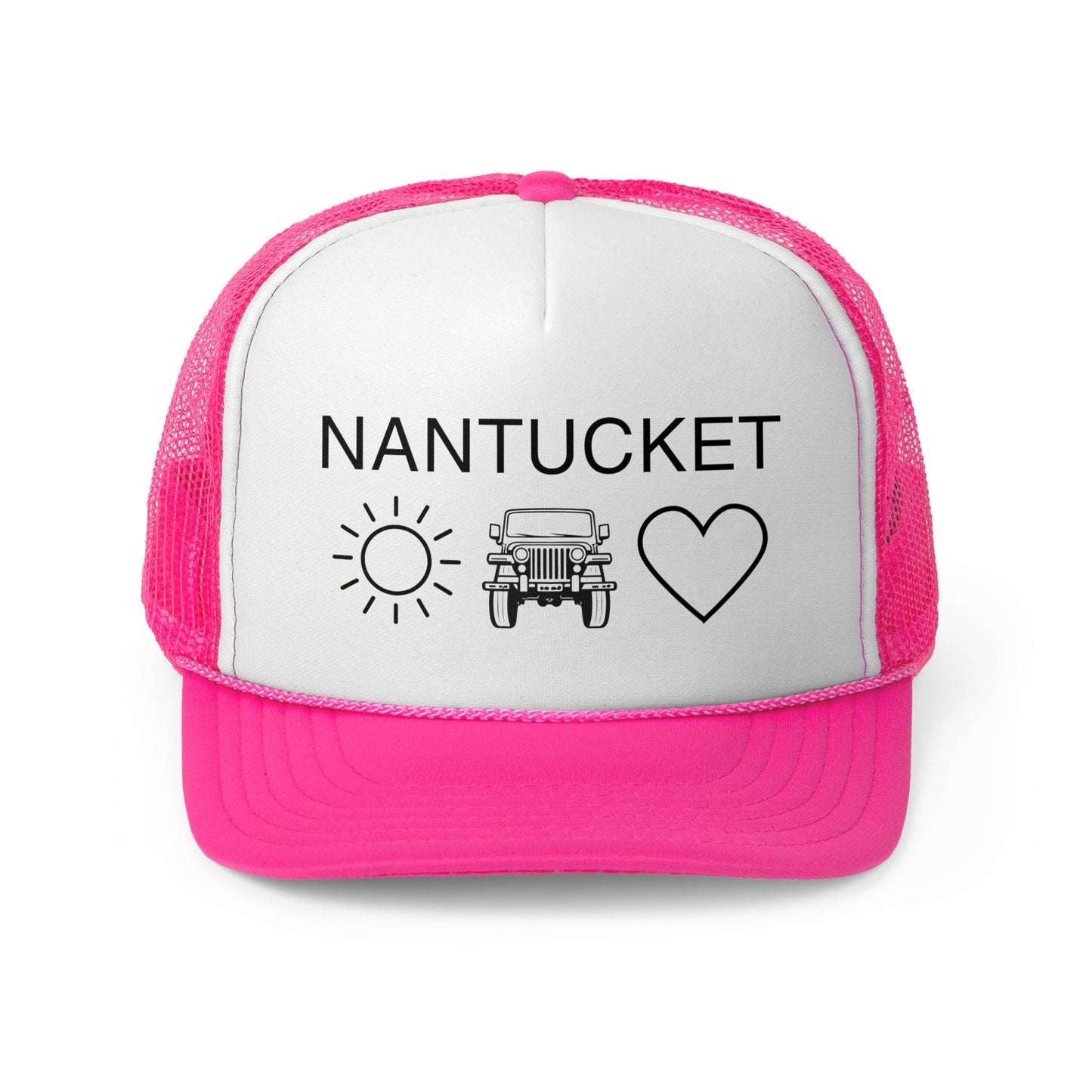 Nantucket Sunset Trucker Cap - Summer Vibes, Adventure Ready Hat