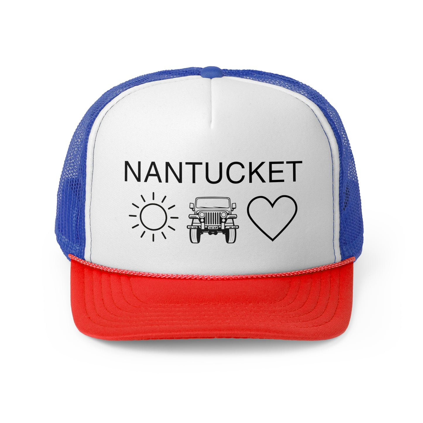 Nantucket Sunset Trucker Cap - Summer Vibes, Adventure Ready Hat