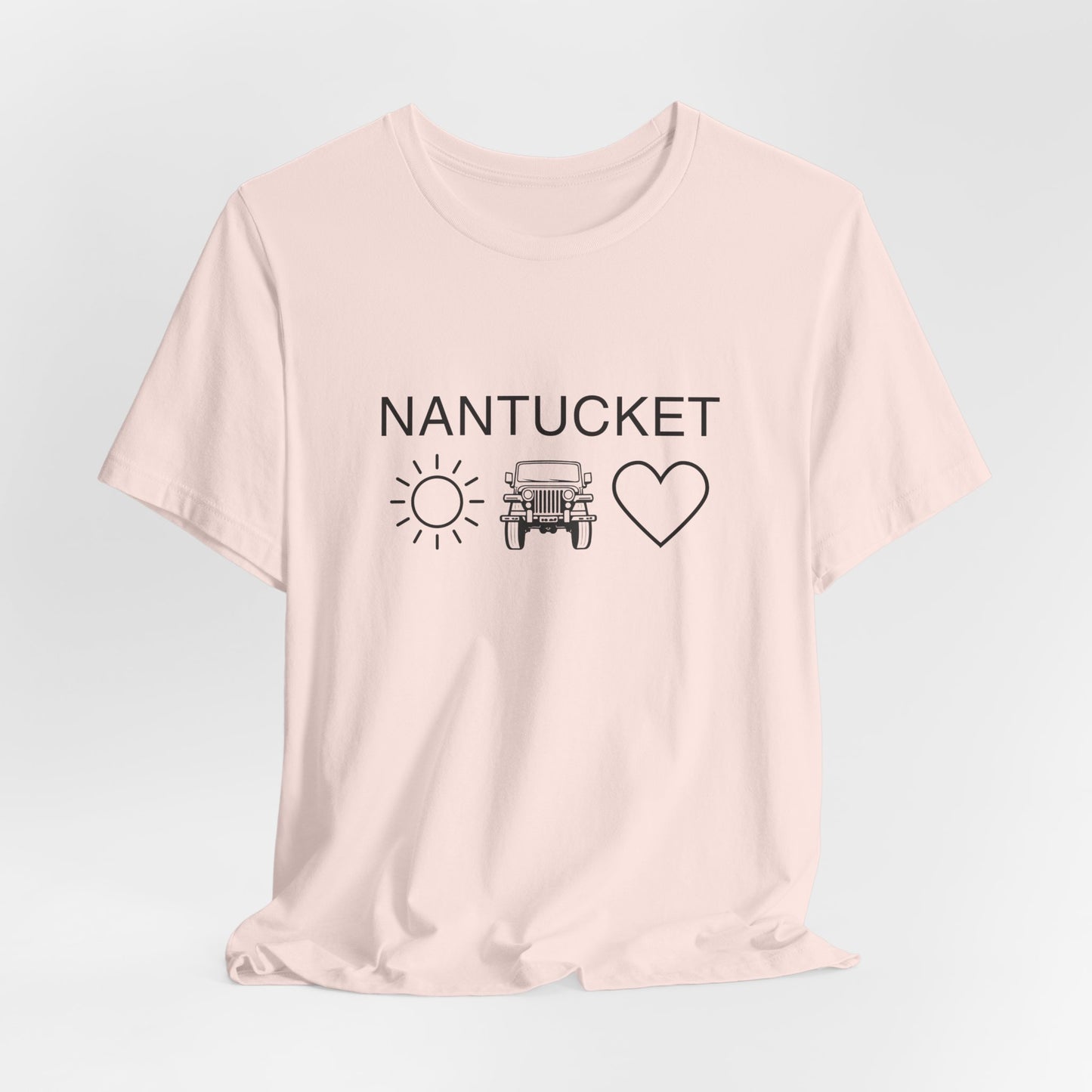 Nantucket Sun Jeep Love Unisex Jersey Tee